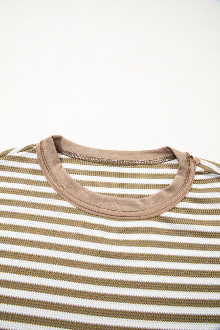 Stripe Thermal Top