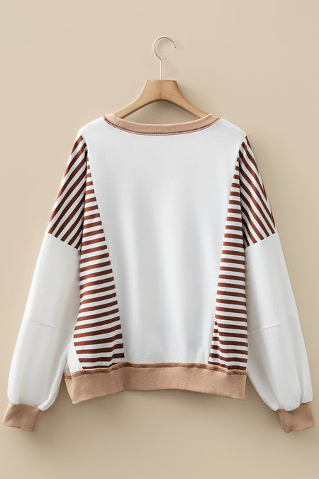 Patchwork Oversize Sweatshirt