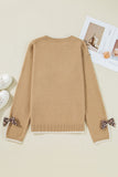 Bow Cuff Sweater
