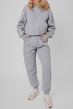 Exposed Seams Hoodie and Joggers Activewear Set