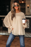 Ruffle Chiffon Blouse