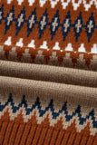 Aztec Print Sweater