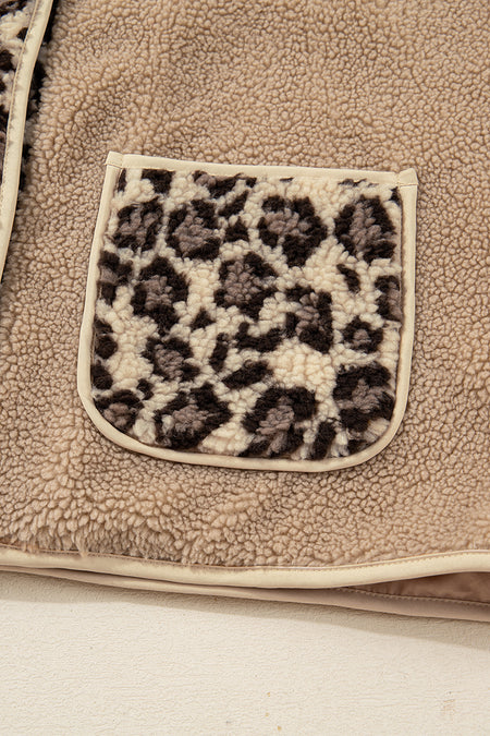 Plush Jacket with Pockets