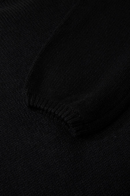 Bow Bubble Sleeve Sweater