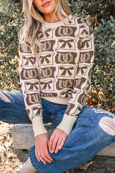 Bows & Horseshoes Sweater