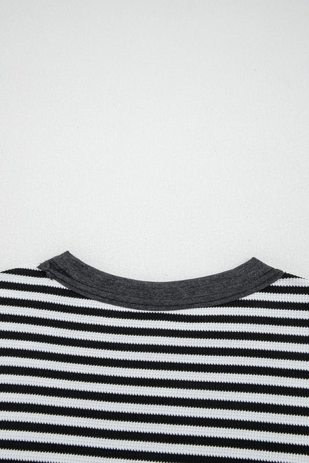 Stripe Thermal Top