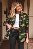 Camo Patchwork Oversize Shacket
