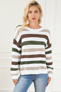 Crochet Hollow out Knit Sweater