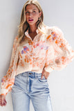 Balloon Sleeve Loose Shirt