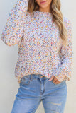 Confetti Knit Popcorn Sweater Top