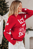LET IT SNOW Sweater
