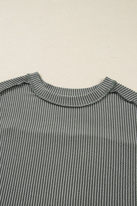 Exposed Seam Top