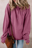 Fleece Lined Kangaroo Pocket Drawstring Chunky Hoodie