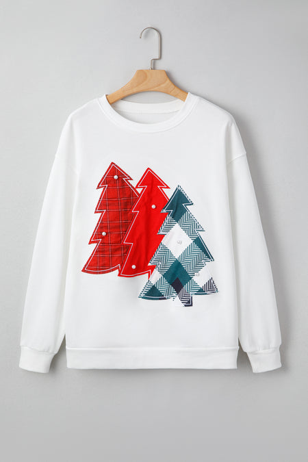 Plaid Christmas Sweatshirt
