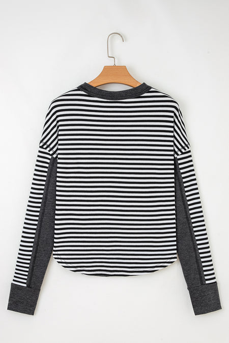 Stripe Thermal Top