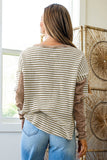Stripe Thermal Top