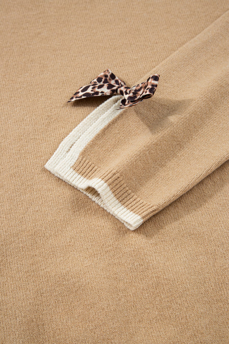 Bow Cuff Sweater