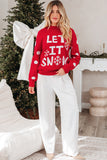 LET IT SNOW Sweater