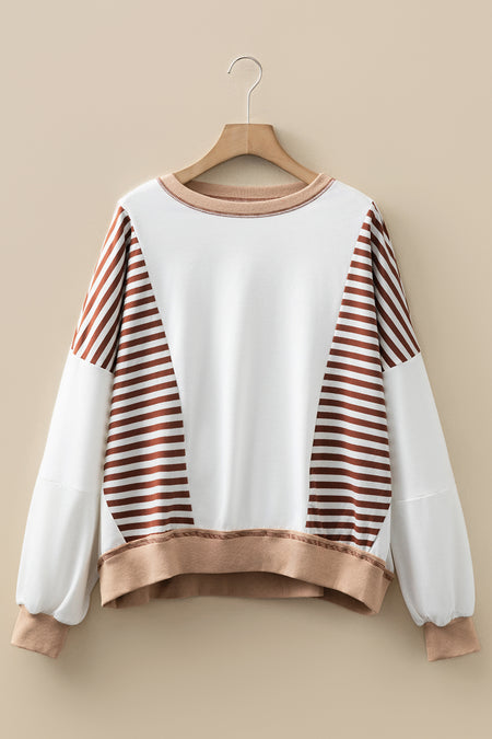 Patchwork Oversize Sweatshirt