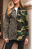 Camo Patchwork Oversize Shacket
