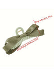 Bow Decor Large Hair Claw Clip