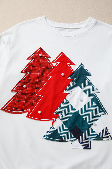 Plaid Christmas Sweatshirt