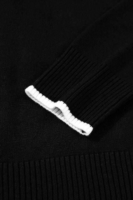 Big Bow Cropped Sweater