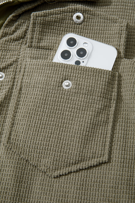 2 in 1 Thermal Knit  Hooded Jacket