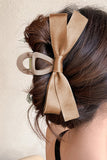 Bow Decor Large Hair Claw Clip