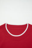 Big Bow Cropped Sweater