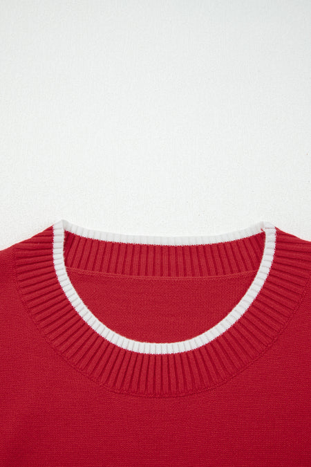 Big Bow Cropped Sweater