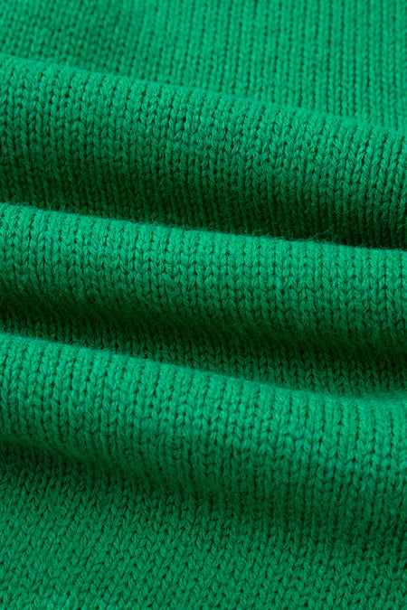 Bow Bubble Sleeve Sweater