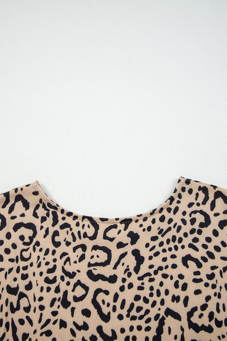 Leopard Batwing Top