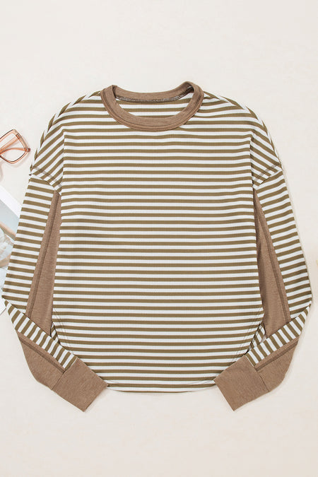 Stripe Thermal Top