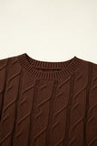 Cable Sweater Top