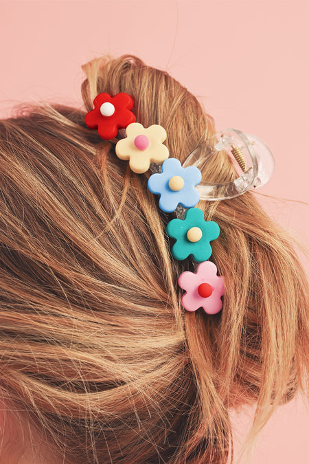 Flowers Cute Hair Claw Clip