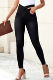 Arched Waist Stretchy Slim Fit Jeggings