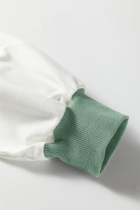 Patchwork Oversize Sweatshirt