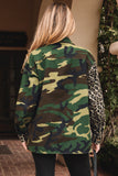Camo Patchwork Oversize Shacket