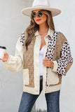 Leopard Quilted Patchwork  Jacket