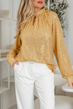 Mary Shimmer Blouse