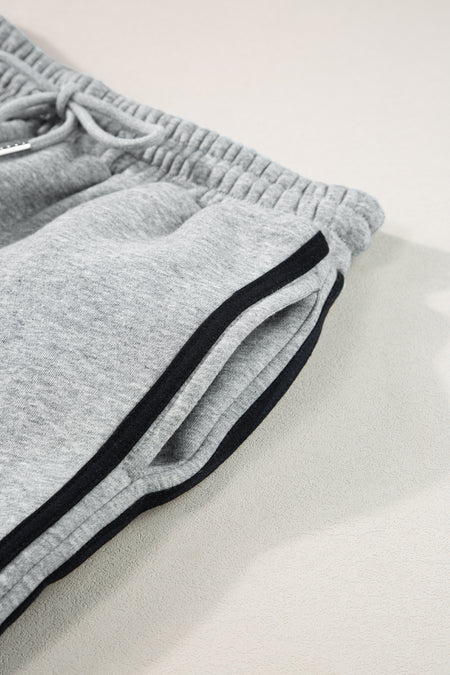 Side Striped Sweatshirt Active Set