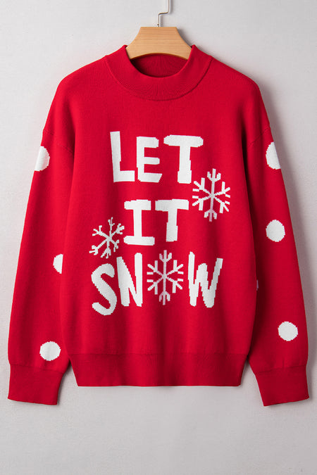 LET IT SNOW Sweater