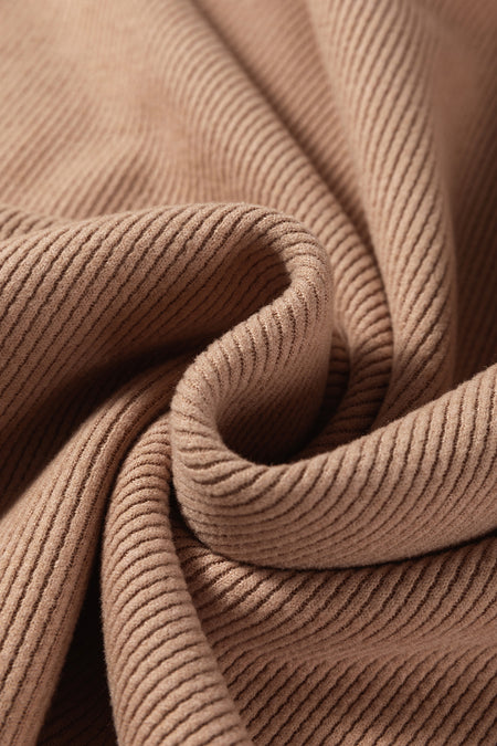 Pullover Hoodie and High Waist Pants Set