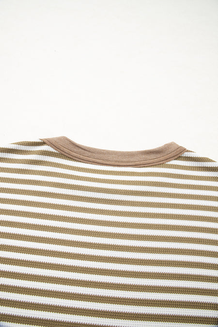 Stripe Thermal Top