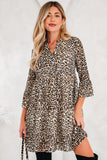 Leopard Swing Dress