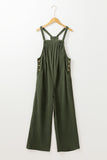 Pocketed Loose Fit Corduroy Overall