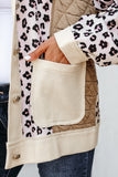 Leopard Quilted Patchwork  Jacket