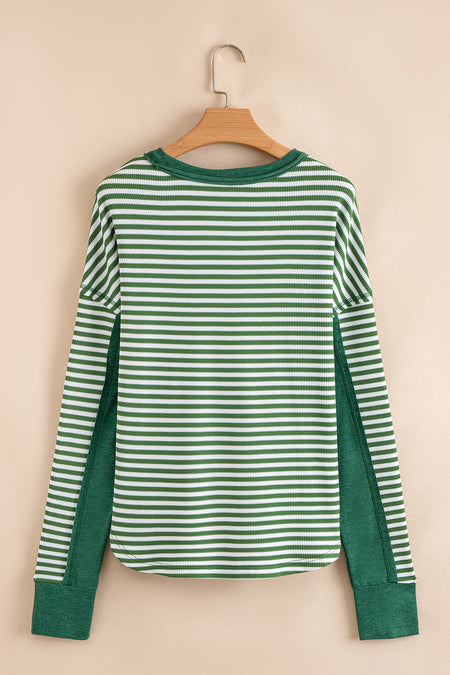 Stripe Thermal Top