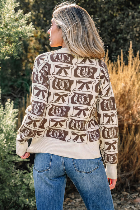 Bows & Horseshoes Sweater